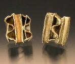 corrugated life small earrings